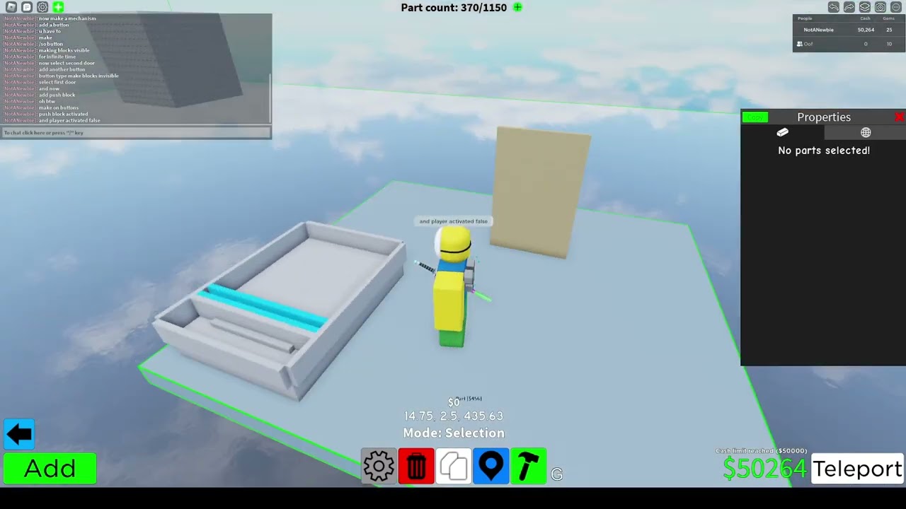 Roblox Obby Creator | Tutorial how to make working door with animation and sound