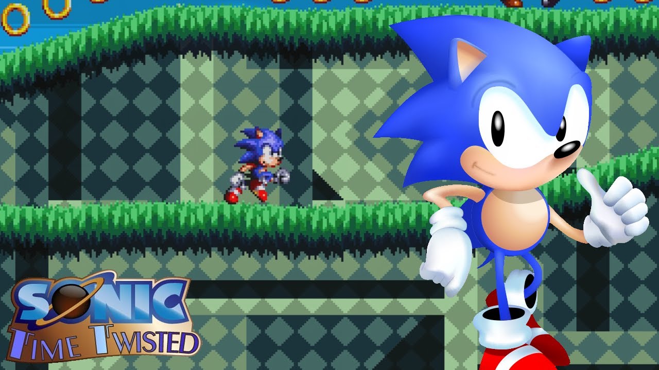 Sonic Time Twisted [4K] - Viridian Valley Zone (Past)