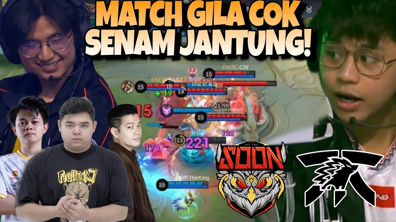 MATCH MEREBUTKAN SCORE BIKIN SENAM JANTUNG !! TEGANG COK !! ONIC VS SYS MATCH 2 - MSC 2024