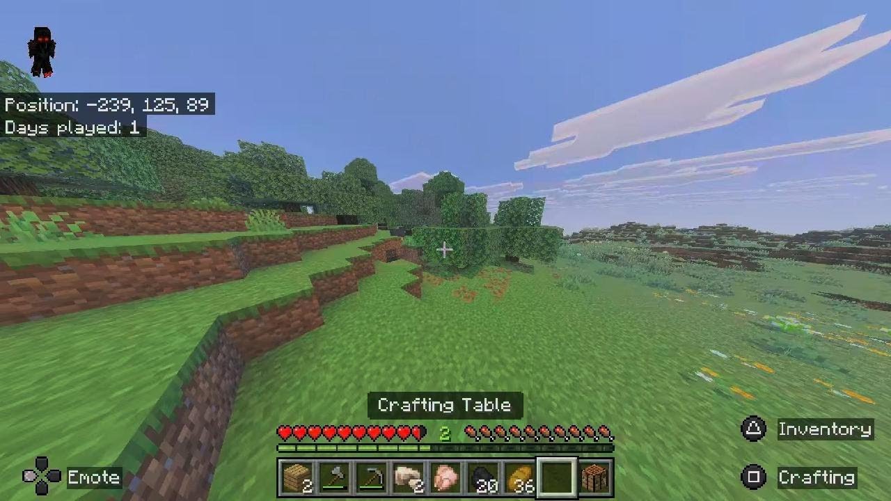 Minecraft playstation edition part 1.