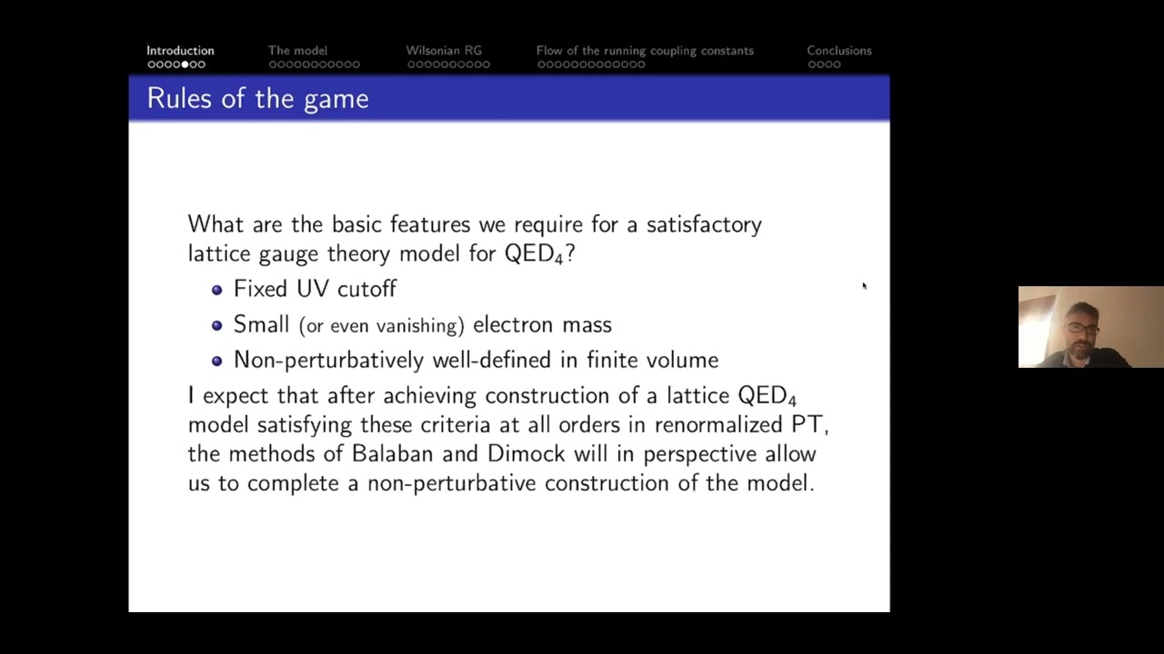 Alessandro Giuliani: Renormalization at all orders for lattice infrared QED4 with massless electron