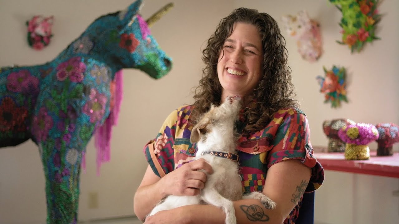 Is trash an artist’s treasure? Calder Kamin’s creative use of trash