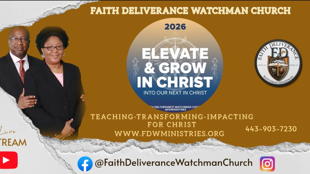 Faith Deliverance Watchman Church - Sunday Faith Encounter