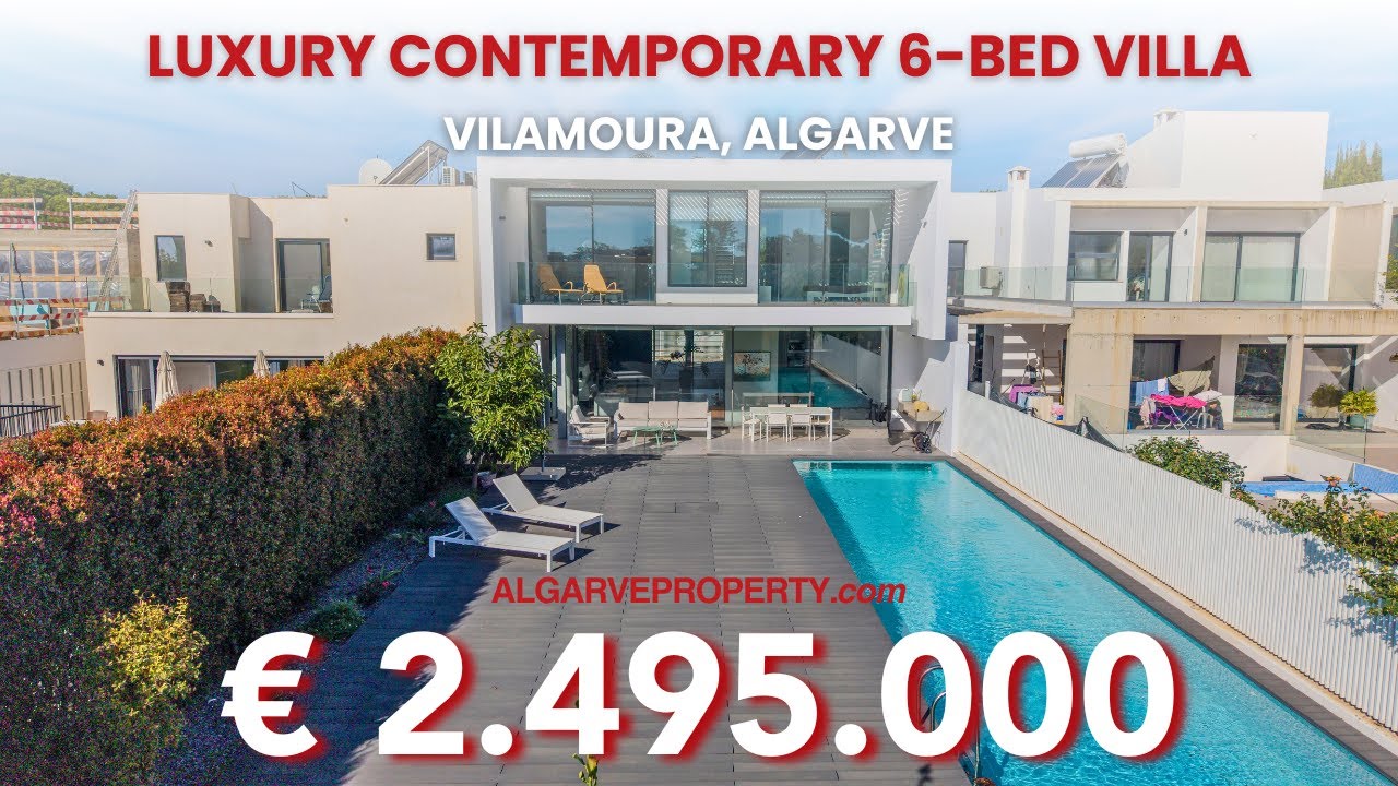 Luxury Contemporary V6 Villa in Vilamoura, Algarve
