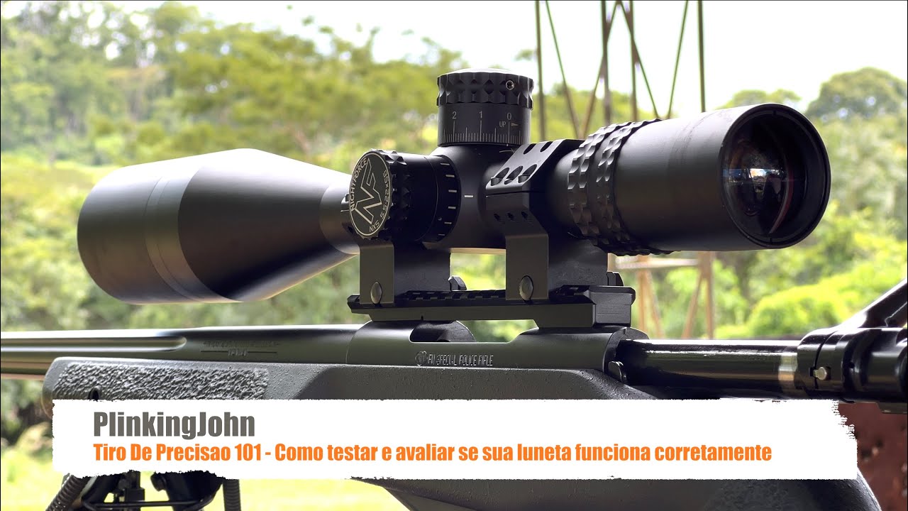 Tiro de precisão 101 - Teste de caixa, como testar uma luneta e saber se as torres estão funcionando