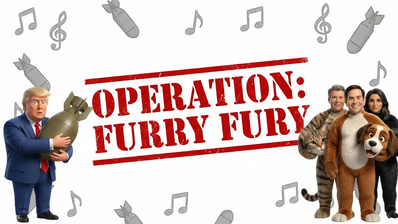 Trump's Operation Furry Fury | New Iran War Protest Song