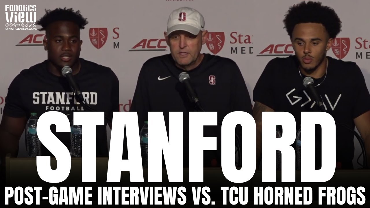 Troy Taylor, Ashton Daniels & Gaethan Bernadel React to Stanford Loss vs. TCU, Home Losing Streak