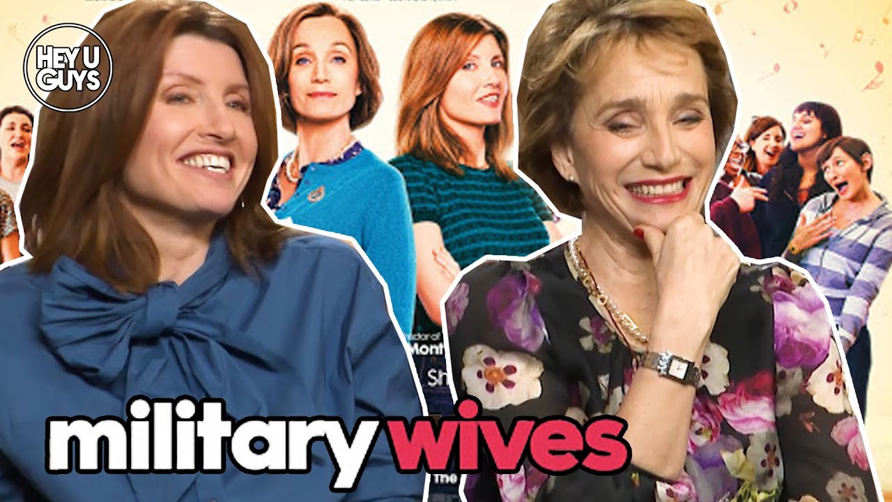 Kristin Scott Thomas & Sharon Horgan on making beautiful music together in Military Wives