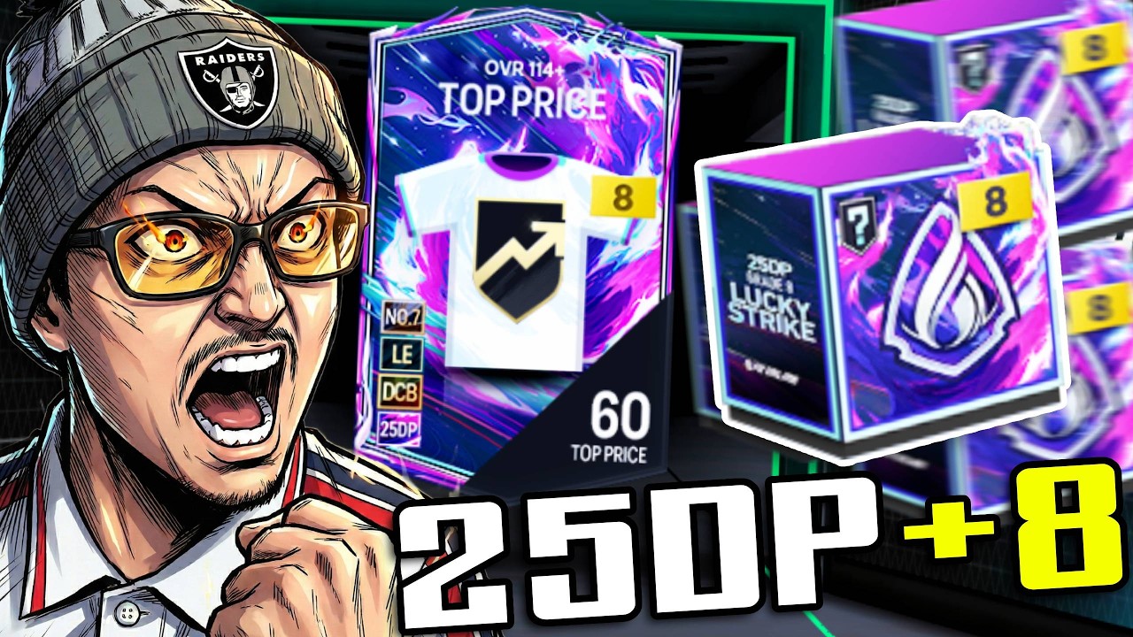 จอนพาเจ๊ง การ์ดTOP60 vs 25DP+8กล่องลัคกี้สไตรก์ - FC Online