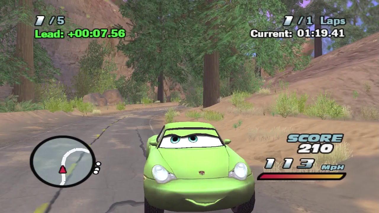Cars: The Video Game - Sally Paint Job #1 (PC Gameplay)