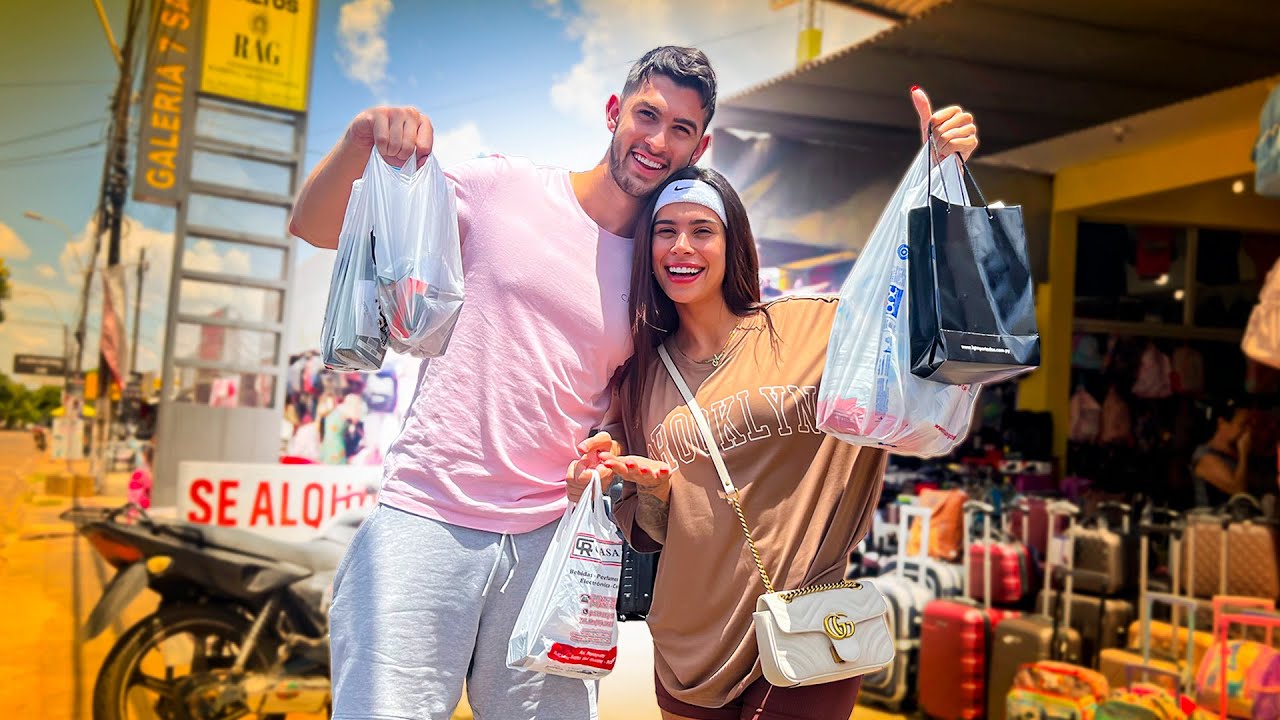 GASTAMOS 5.000 EM COMPRAS NO PARAGUAI!!