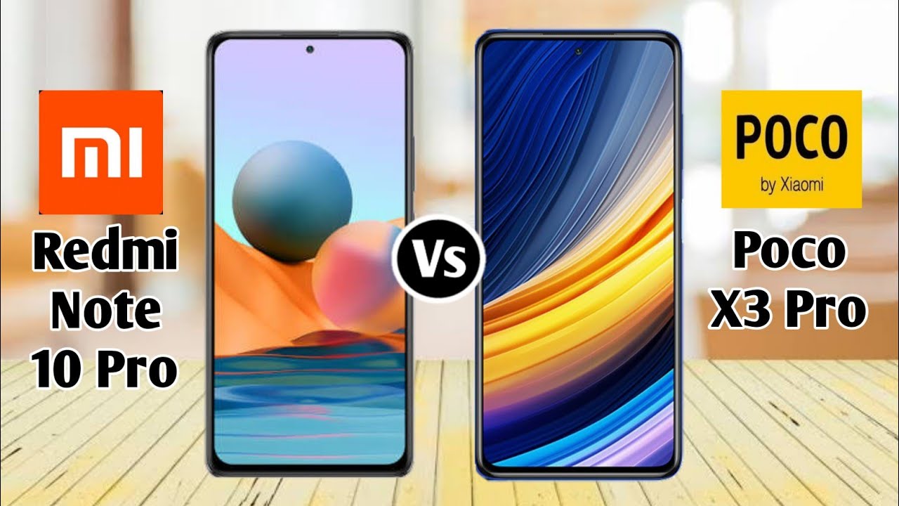 Redmi Note 10 Pro Vs Poco X3 Pro