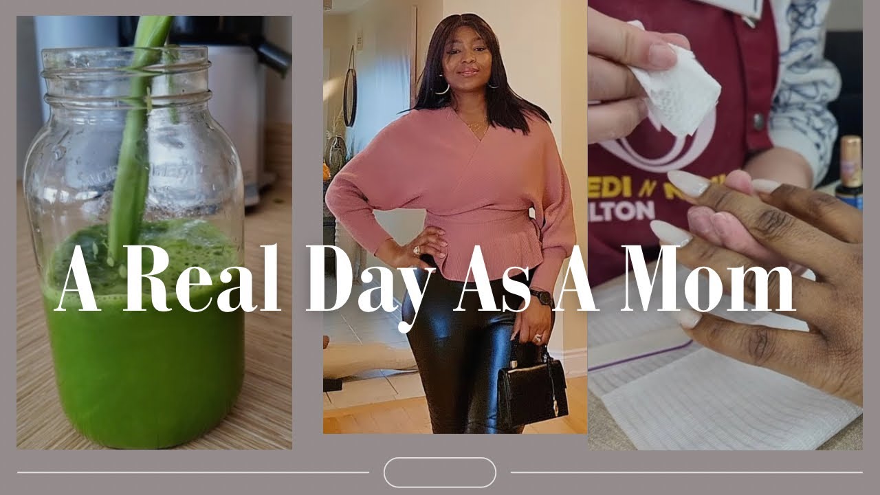 Realistic Day in My Life as a Mom | Errands, Nail Appointment & Simple Routines