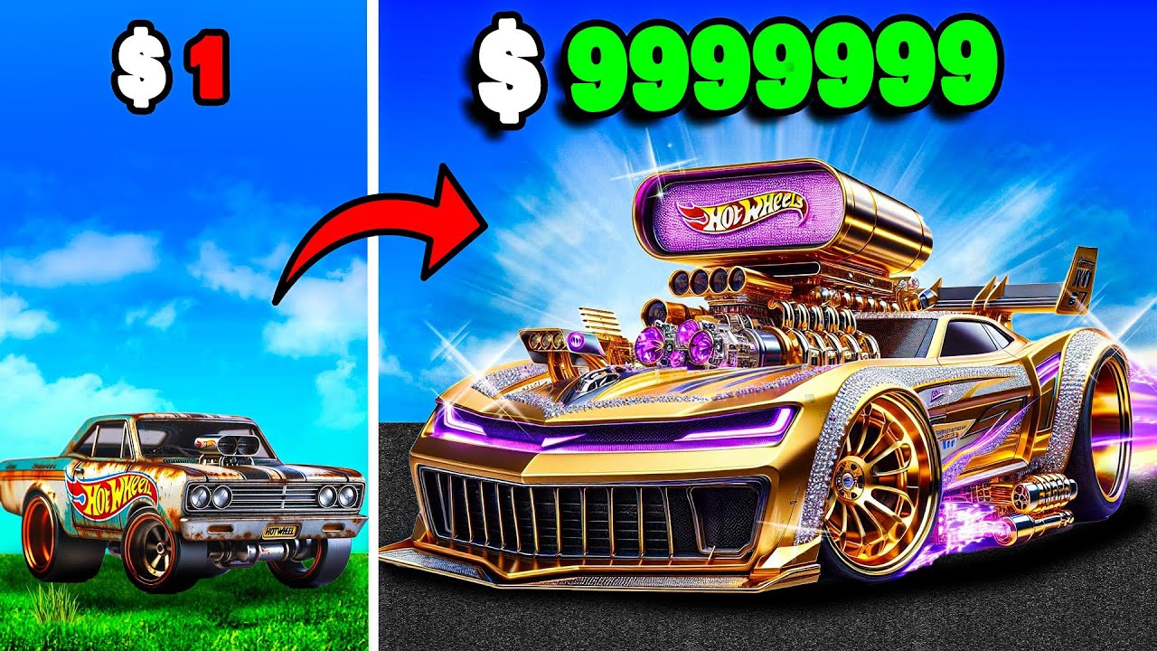 Hot Wheels от 1 до 1 000 000 долларов в GTA 5