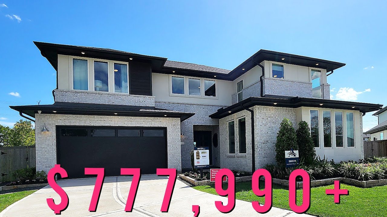 LUXURY MODERN MODEL HOME TOUR NEAR HOUSTON