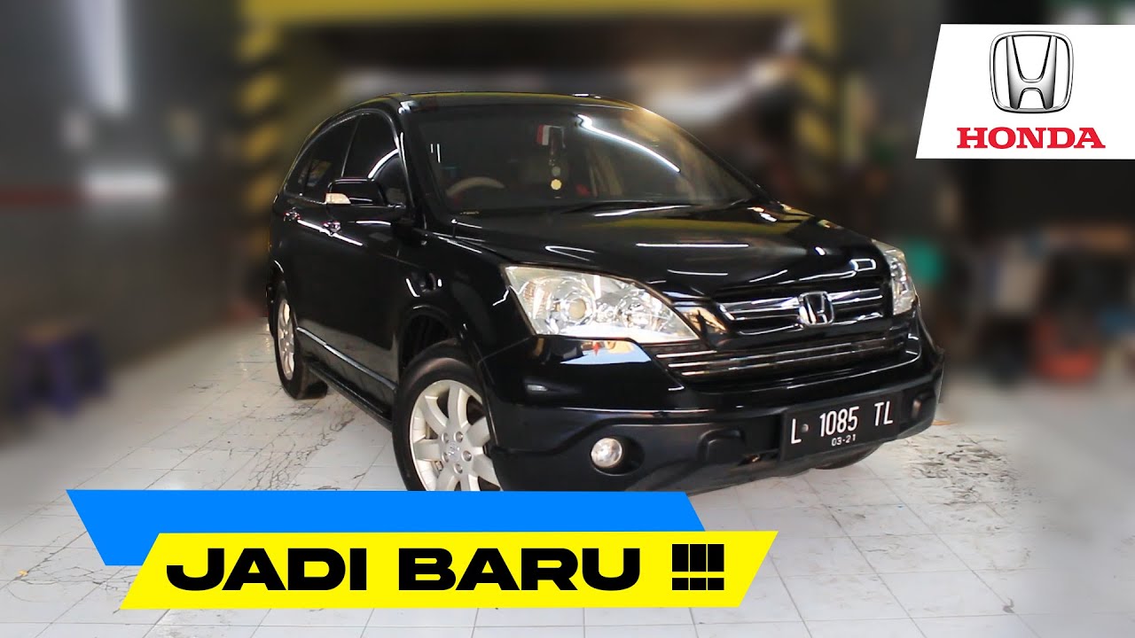 KINCLONG LAGI !! Salon Mobil Honda CRV Full Detailing | Hasilnya Beda Banget !!