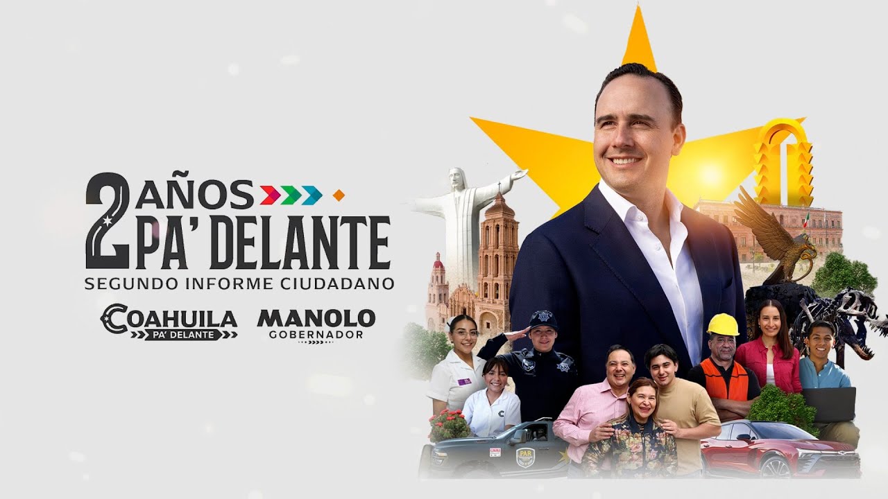 SEGUNDO INFORME CIUDADANO DEL GOBERNADOR MANOLO JIMÉNEZ / 26 DE NOVIEMBRE DE 2025