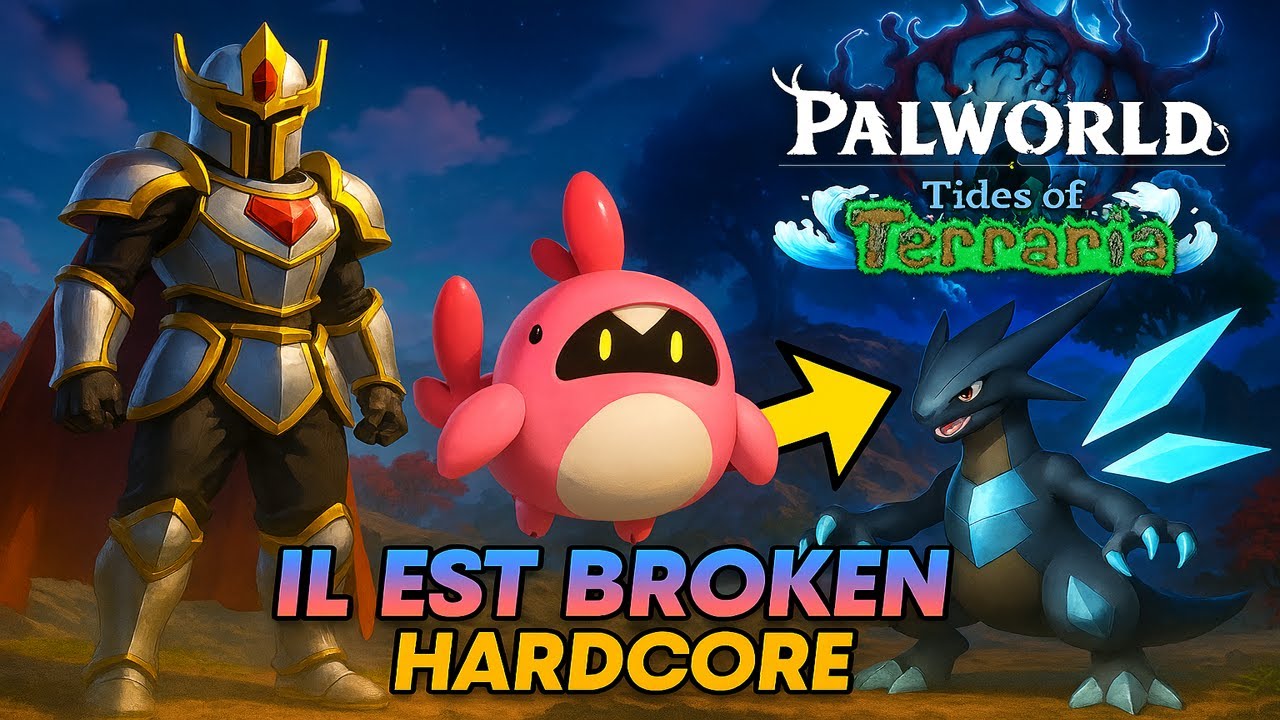 Le nouveau MEILLEUR PAL de Palworld Tides Of Terraria ! (il détruit tout) [FR]