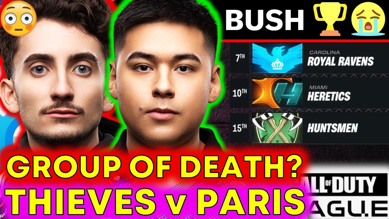 Объявлены три основные группы CDL, драма вокруг Bush Champs?! 💥