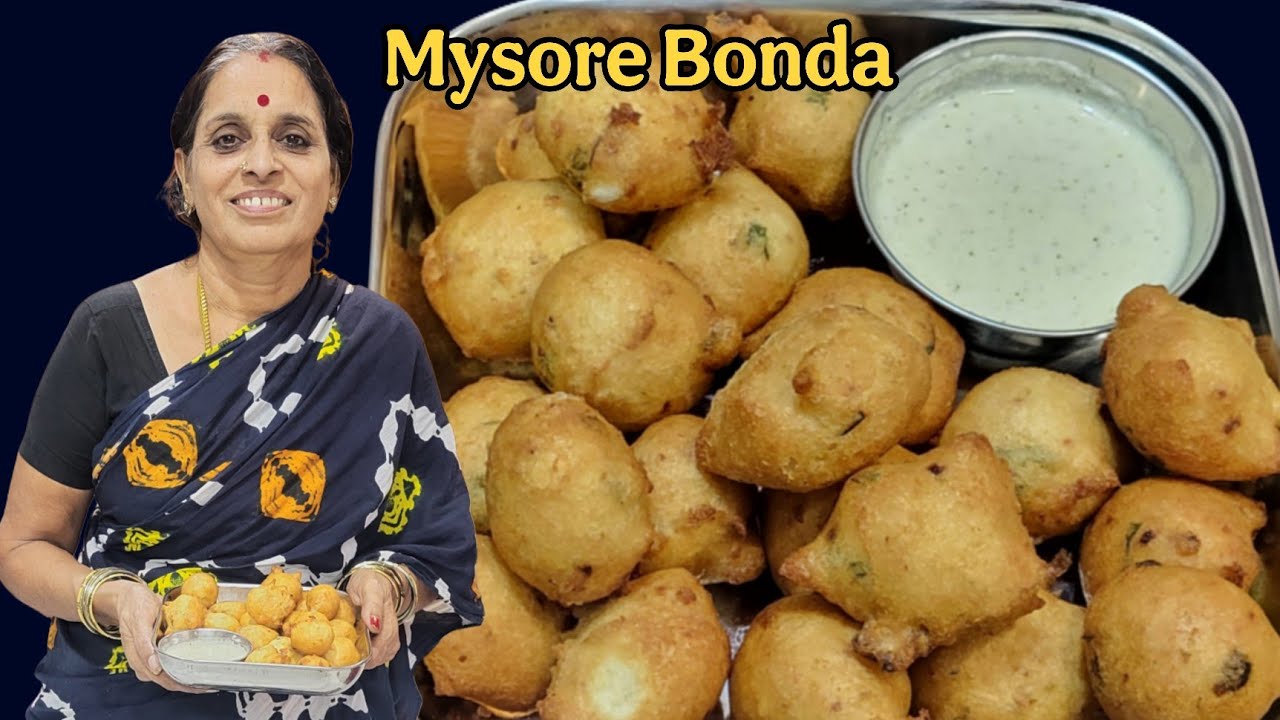 மொறு மொறு மைசூர் போண்டா இப்படி ஒருமுறை செஞ்சு பாருங்க👌 | Mysore Bonda | Snacks | அம்மாவின் கைமணம்