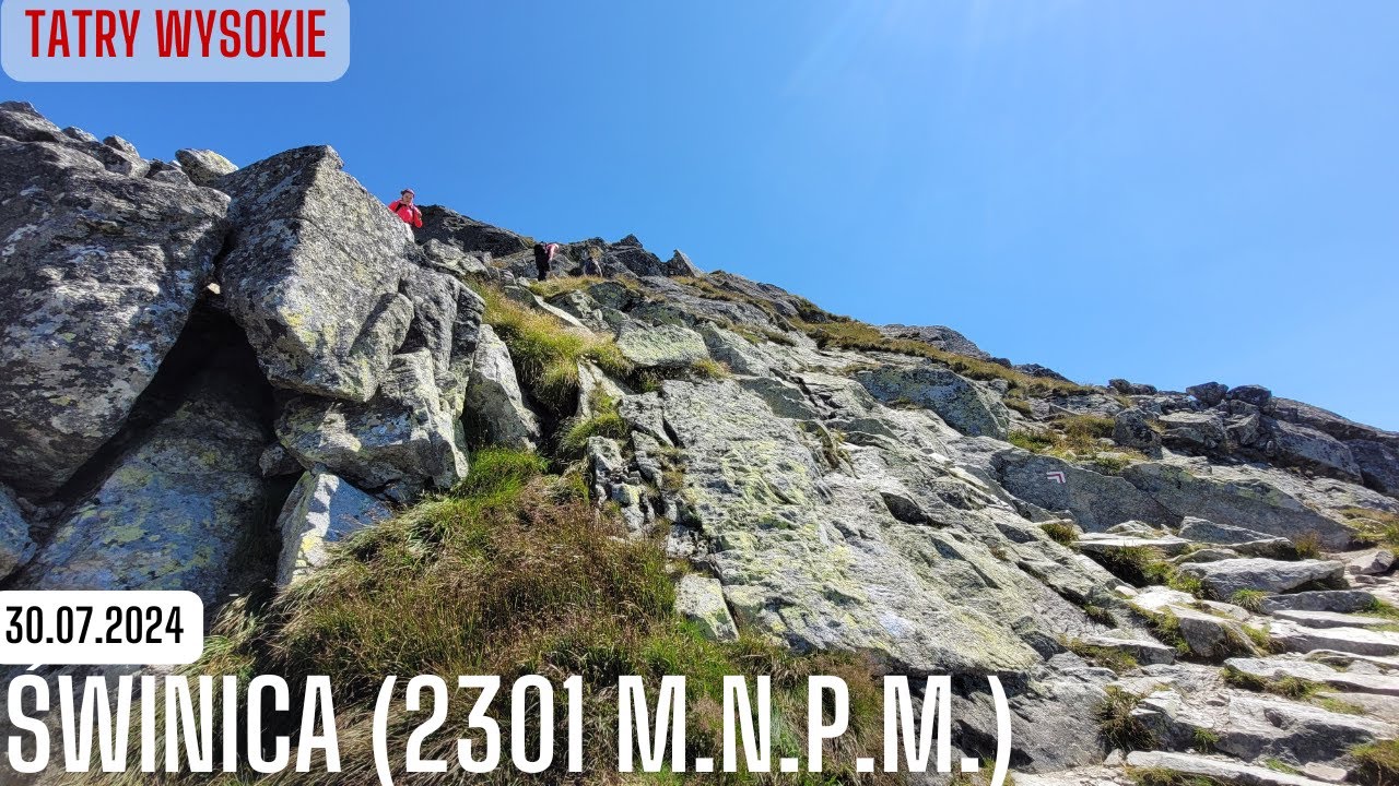 Świnica (2302 m.n.p.m) - wejście przez Świnicką przełęcz + bonus [4K]