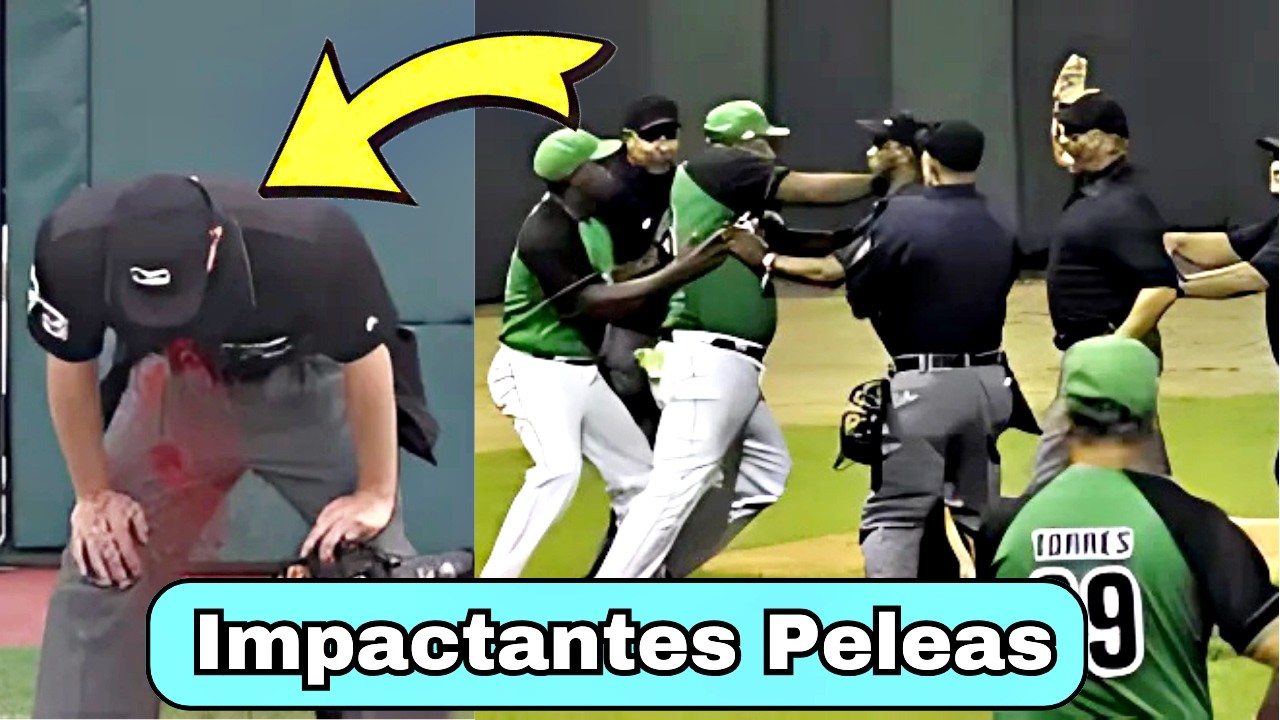 Las Broncas más Intensas del Béisbol Cubano.😲
