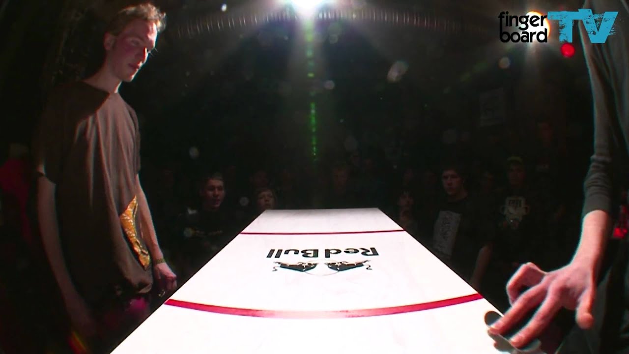 fingerboardTV - Battle At The Harrics - Dimitri Schlotthauer vs. Tim P.