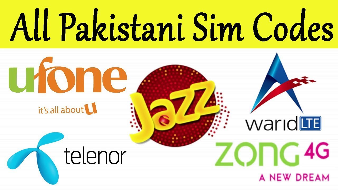 Pakistan All Networks SIM Codes | All Pakistan Sim Codes | Pak Sim Codes App