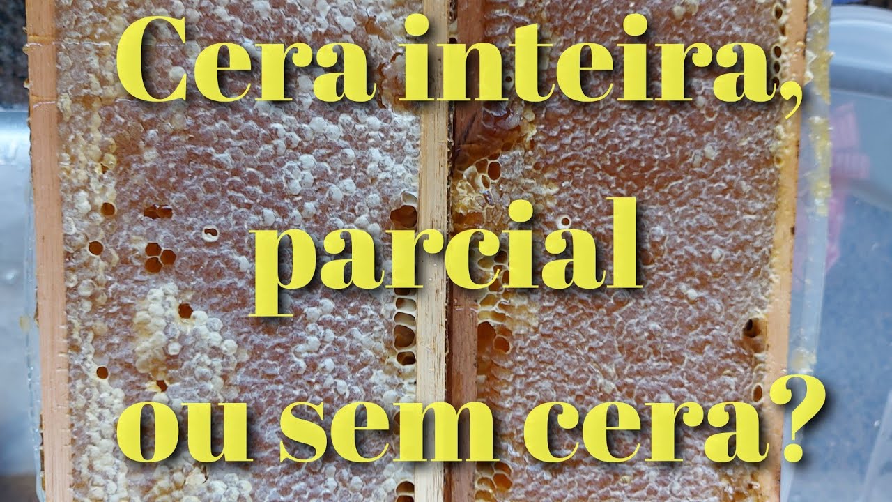 Dica para iniciante na prática: colocar cera inteira ou parcial na melgueira