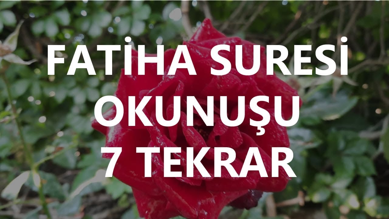 Fatiha Suresi Okunuşu   Fatiha Suresi 7 Tekrar ile Kolay Ezberleme
