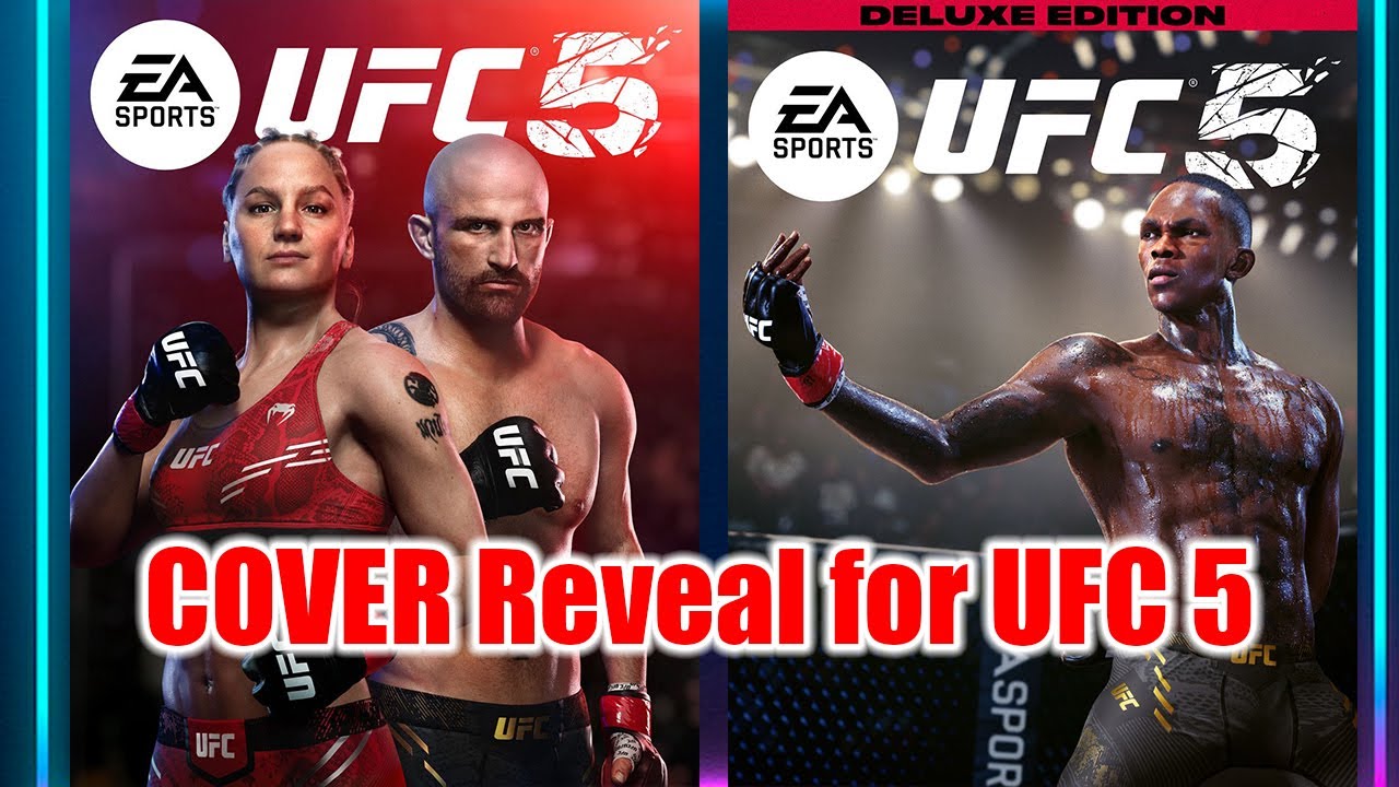 UFC 5 OFFICIAL COVER REVEAL!!! My thoughts