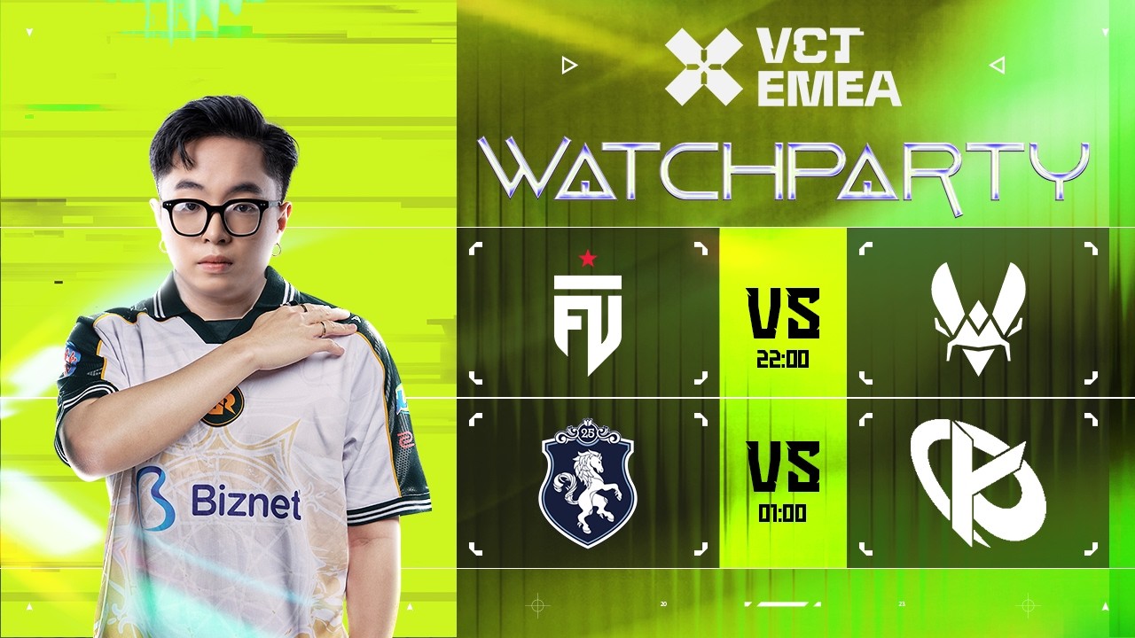 🔴FUT vs. VIT/KC vs. TL - VCT 2026: EMEA STAGE 2 | RRQ TUMI XEM VCT EMEA #vctwatchparty