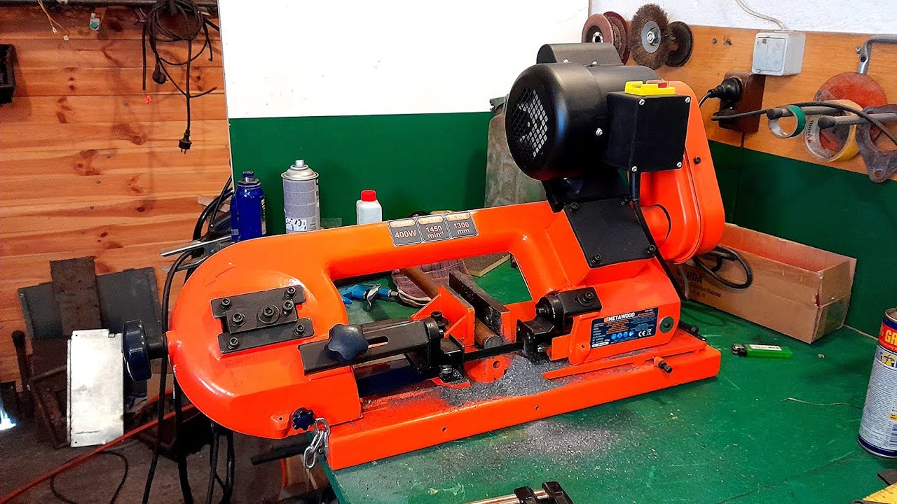 Metawood 400W metal band saw