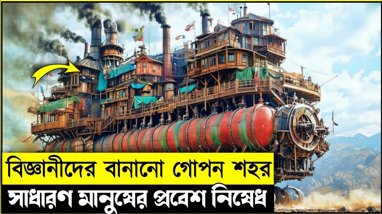 পুরো শহর ছিল ট্যাংকের উপরে 😱 কারণ পৃথিবী ধ্বংস হয়ে গিয়েছিল🌎।  Movie Explained In Bangla। 