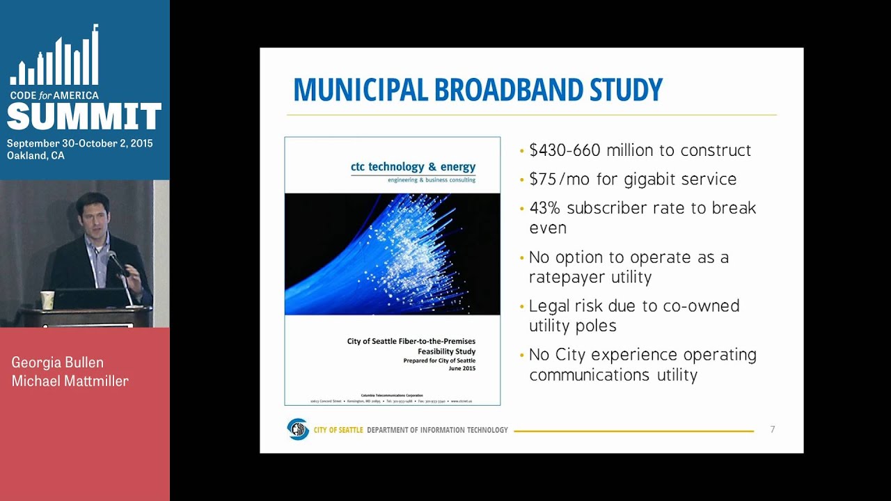 A Grassroots Approach to Broadband Mapping: Lessons from Seattle