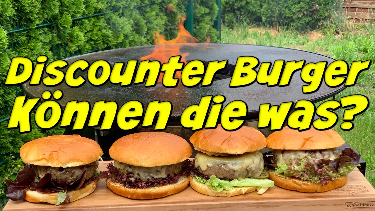 Burger vom Discounter - Lohnen sich Burgerzutaten aus dem Discounter? Was macht Sinn, was nicht.
