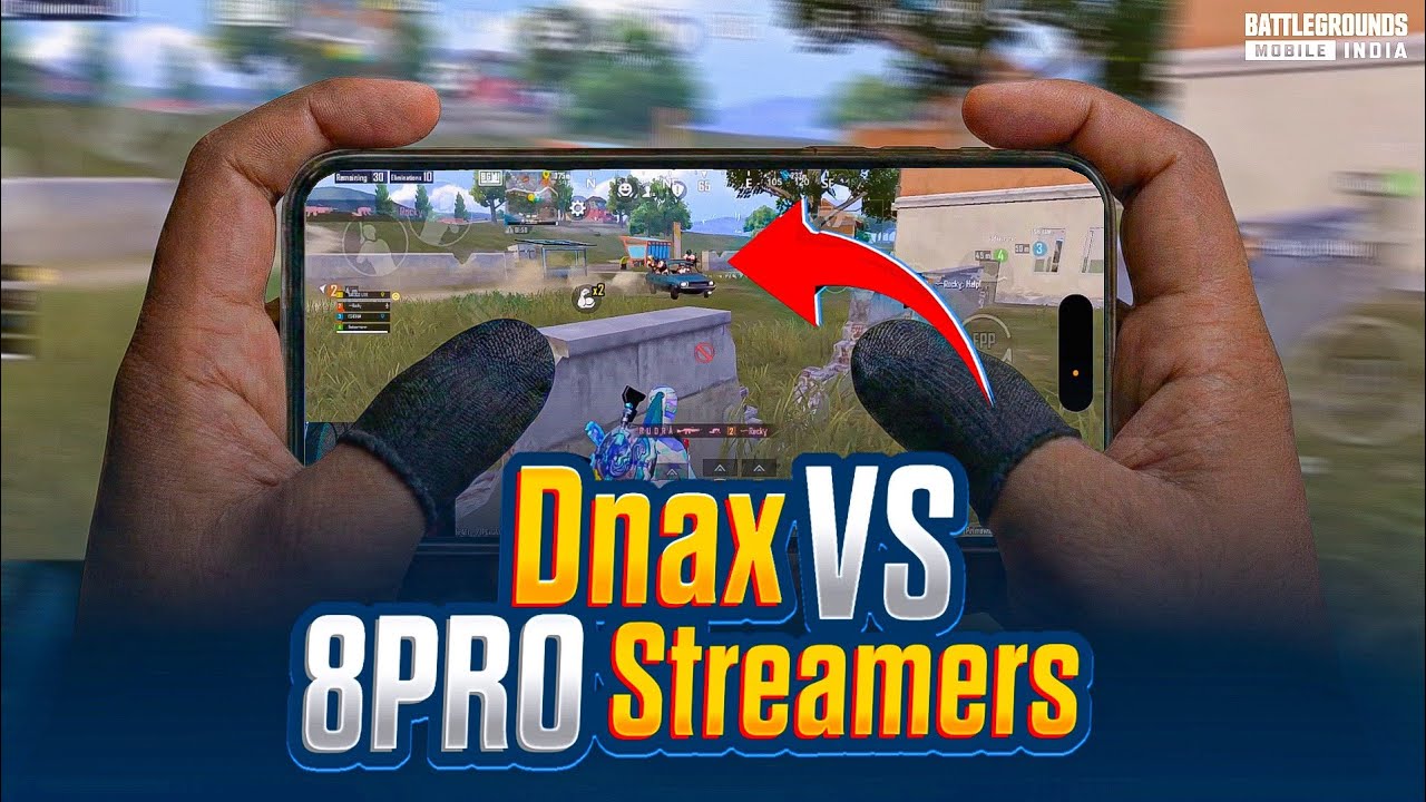 Streamrs VS Dnax + Handcamp 🏴‍☠️ +intense fight 1v4 Clutches..!