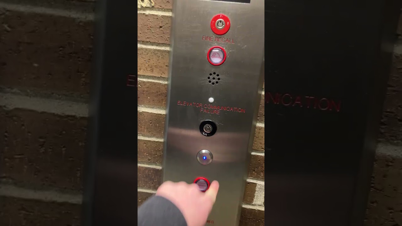 DC elevators at the Lexington public library parking garage in downtown Lexington Kentucky 