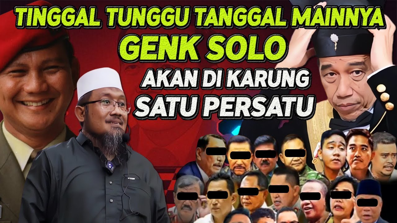 STRATEGI MAKAN BUBUR PANAS PRABOWO SUBIANTO UNTUK MENGKARUNG GENK SOLO II Ustadz Andri Kurniawan