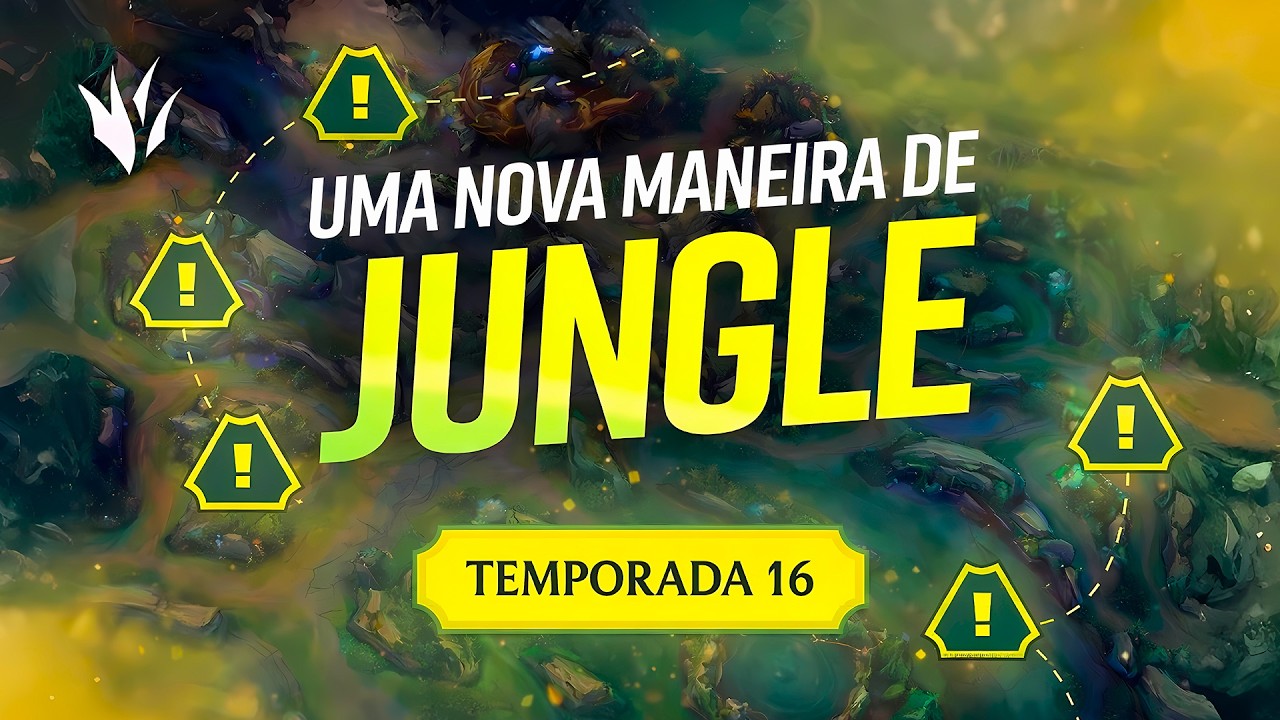 O NOVO JEITO de jogar JUNGLE na TEMPORADA 16 - League of Legends