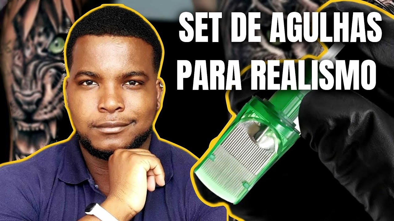 O MELHOR SET DE AGULHAS PARA O REALISMO - Agulhas de tatuagem | Cartuchos - Balbino Fonseca