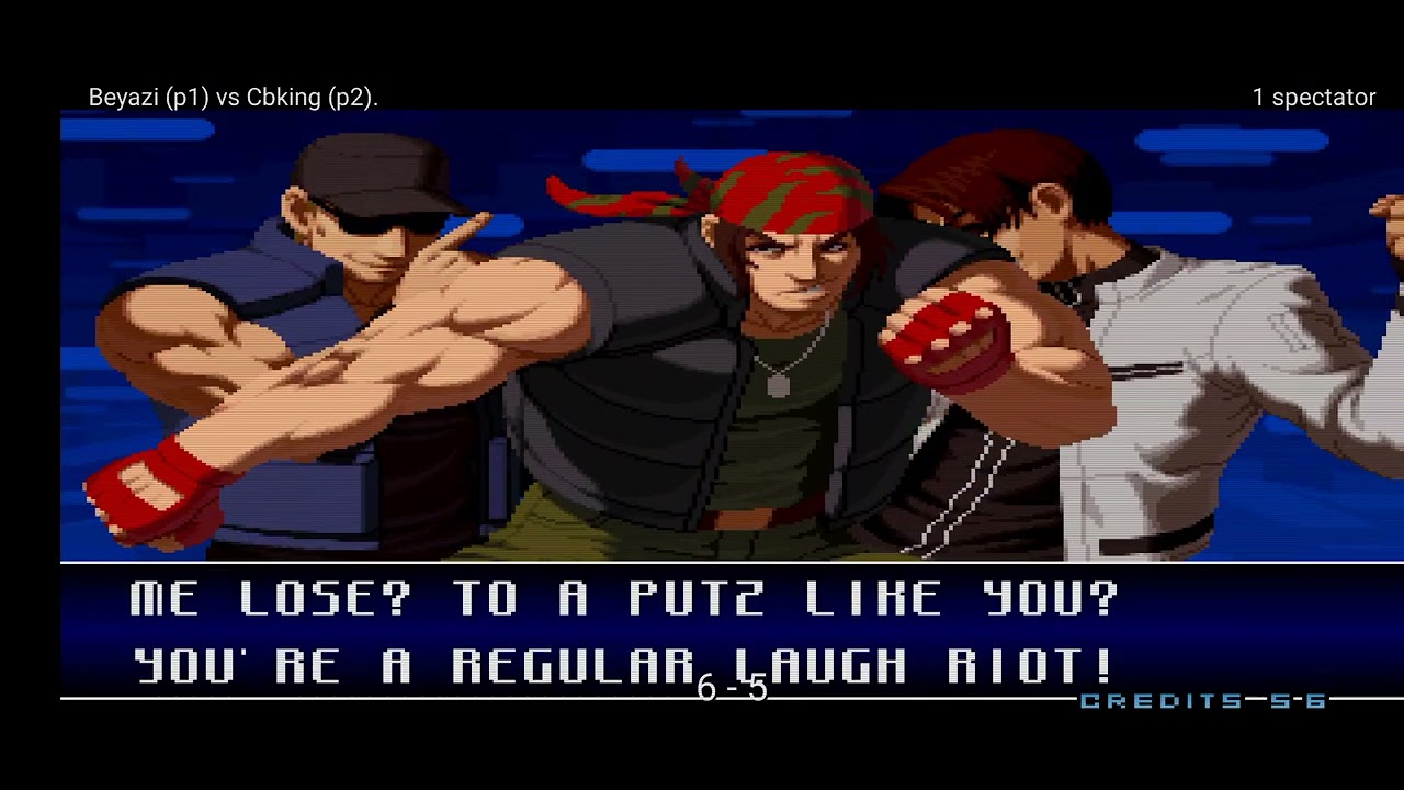 King Of Fighters 2002 Mugen Beyazi Vs SonGazi 