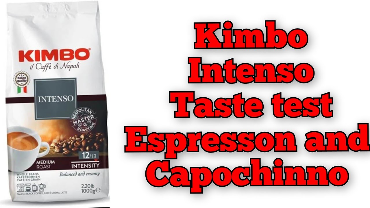 Coffee Test Kimbo Intenso в виде эспрессо и капучино