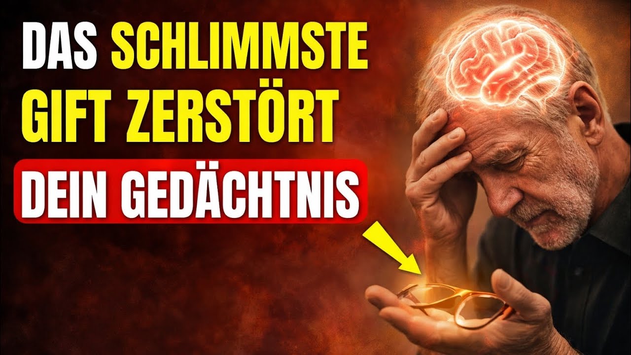 Dieses Gift zerstört heimlich Ihr Gedächtnis!