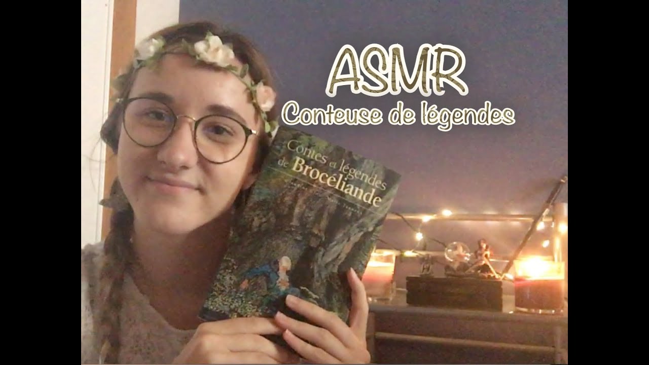ASMR FR 💤 ROLEPLAY : Conteuse de légendes bretonnes (tapping, chuchotements... + musique!)