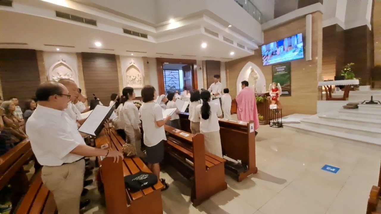 Misa Minggu PraPaskah ke-IV (4) @Gereja St Andreas KimTaeGon,Paroki Puspa Gading,  Jakarta.15-3-2026