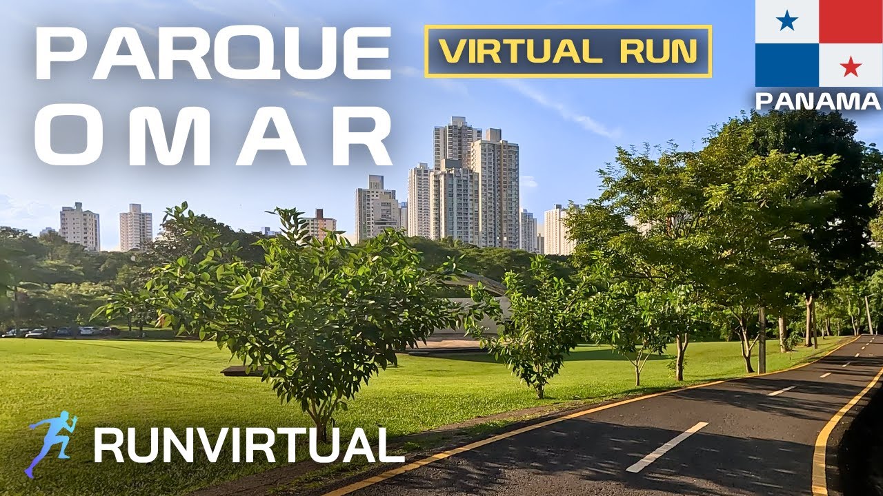 Immersive Run in Panama City's Green Heart (Parque Omar)