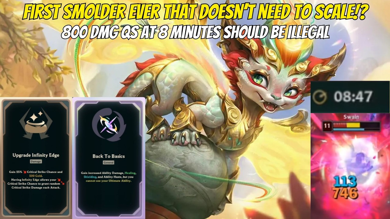 First Ever Smolder That Doesn’t Need Scaling 🔥 800 DMG Q Early