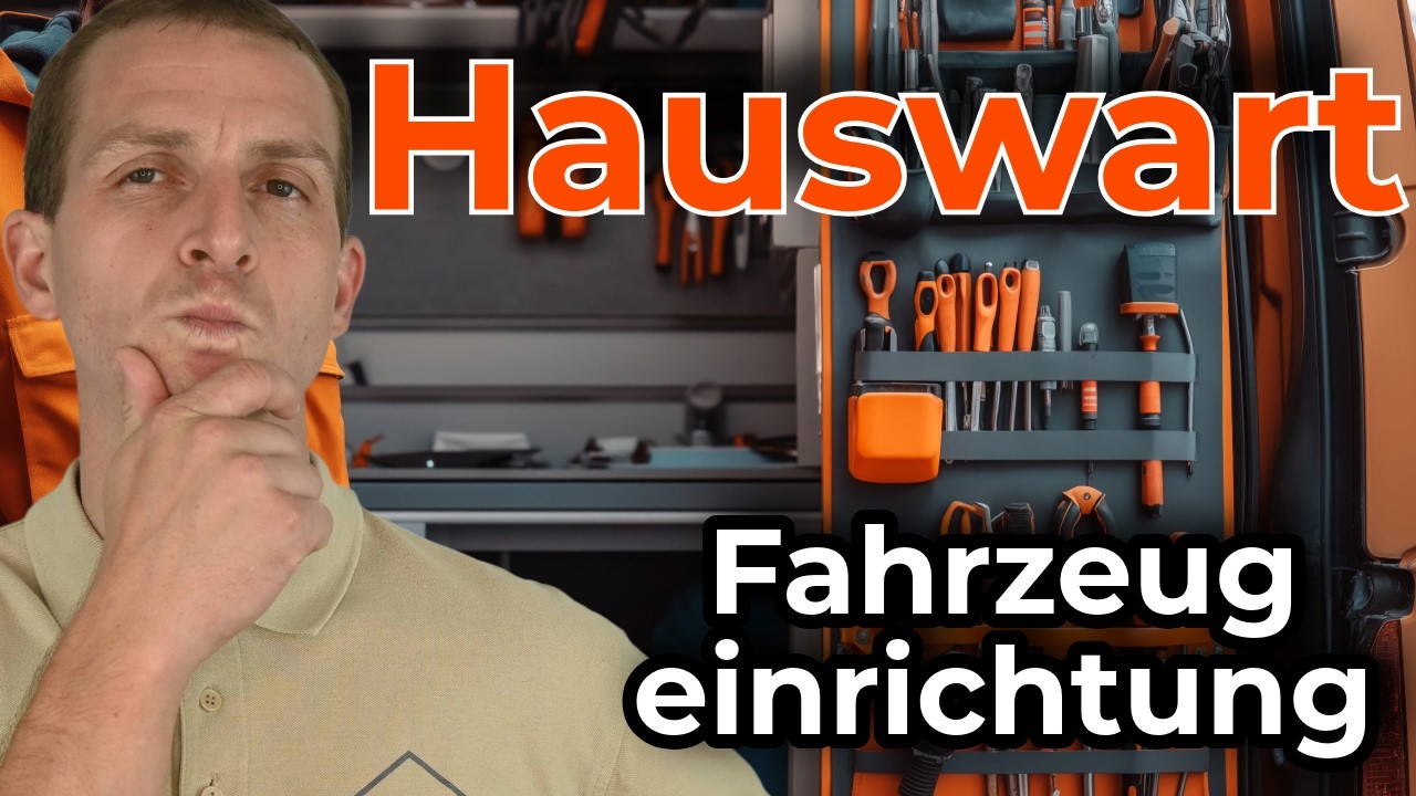 Fahrzeugeinrichtung für Hauswarte und Handwerker | ImmoTrainer Hauswart Wetzikon