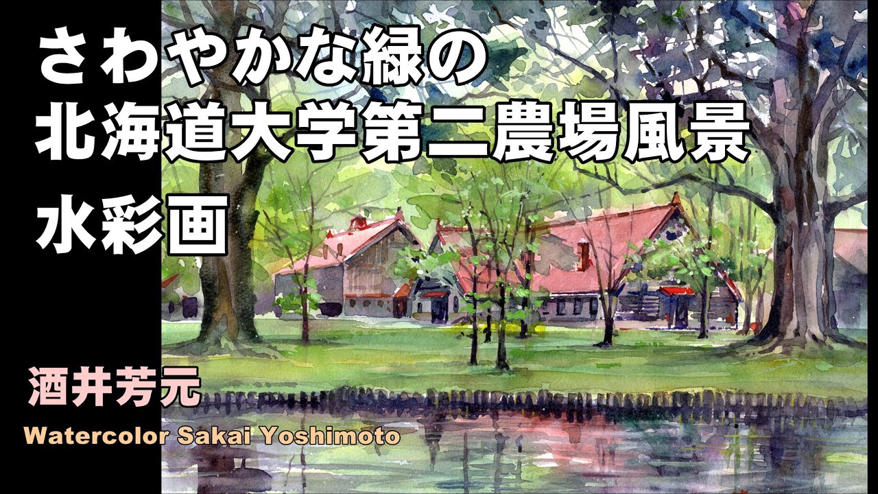 さわやかな緑の北海道大学第二農場
